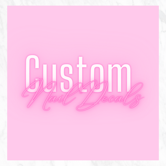 Custom Nail Decals